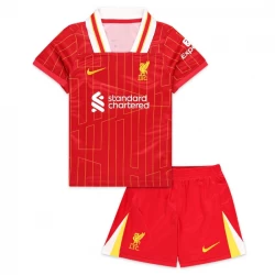 Børn Liverpool FC Fodboldtrøjer 2024-25 Hjemmebanesæt
